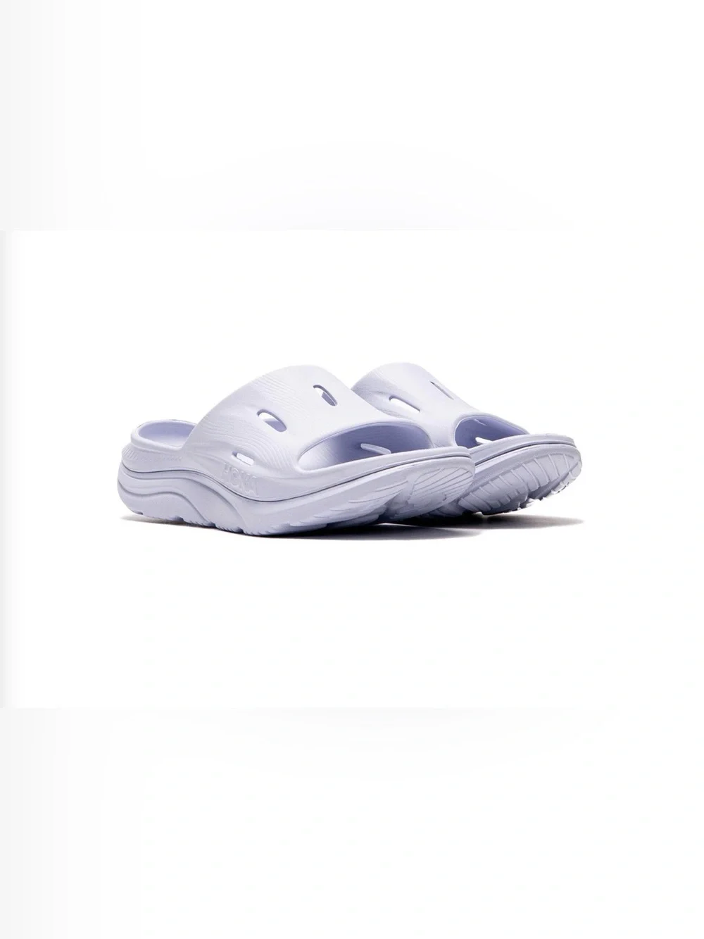 Hoka ORA RECOVERY (ETHER) Slide Sandals with Branded Tag